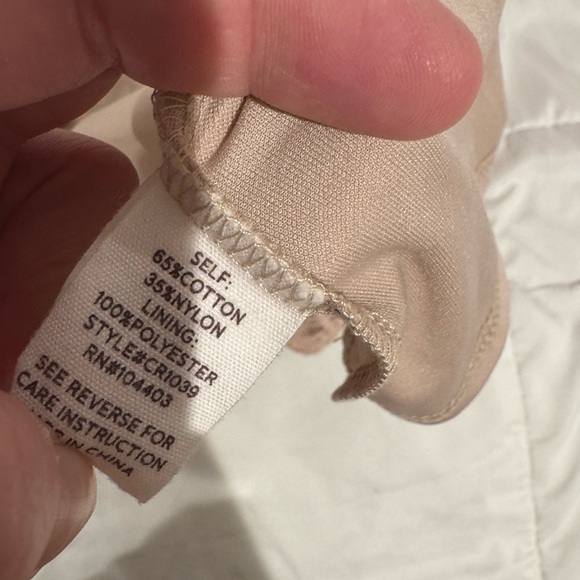 Moon River Blush Lace Dress - Picture 4 of 7